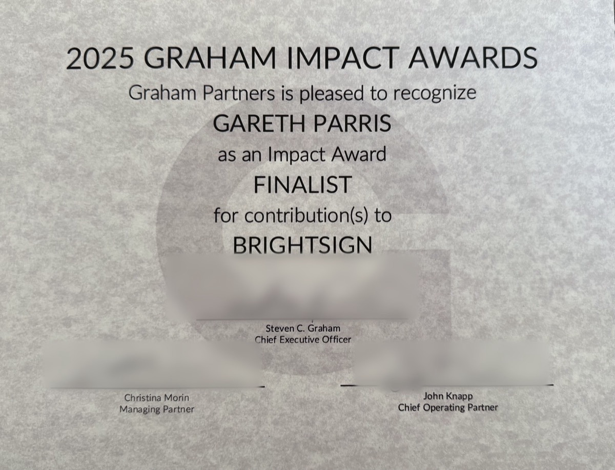 Finalist, 2025 Graham Impact Awards